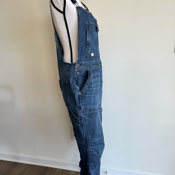 Duluth Double Flex Denim Bib Overalls Size 18 - Picture 7 of 11